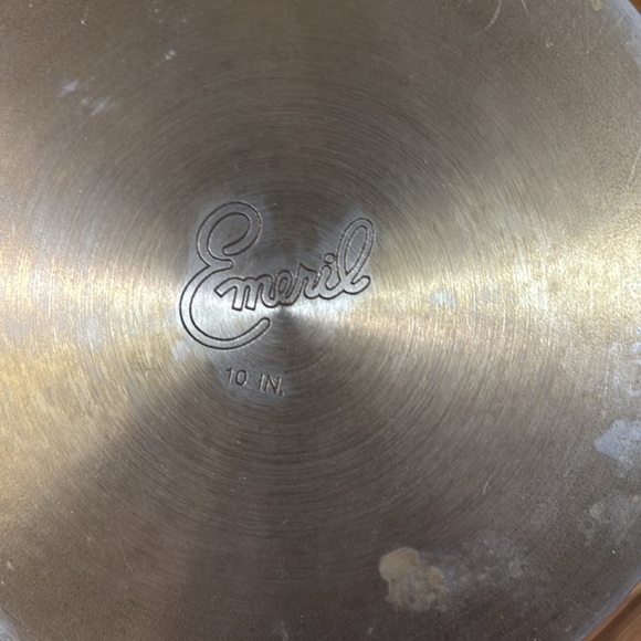 Emeril Stainless Steel Fry Pans Cookware Skillets 10", 8" and 3 Q - Picture 4 of 5